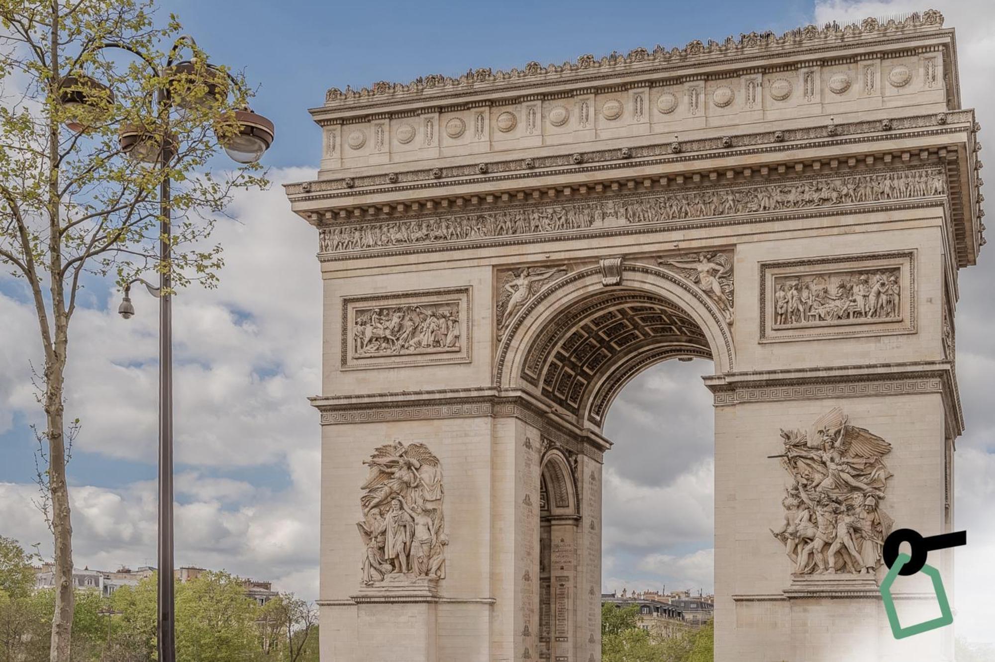 Hotiday Room Collection - Paris Arc De Triomphe Esterno foto